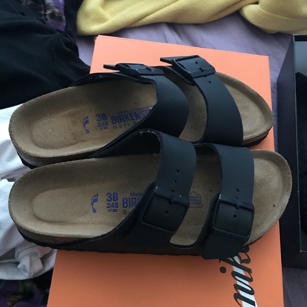 Brand new never worn Birkenstock sandals